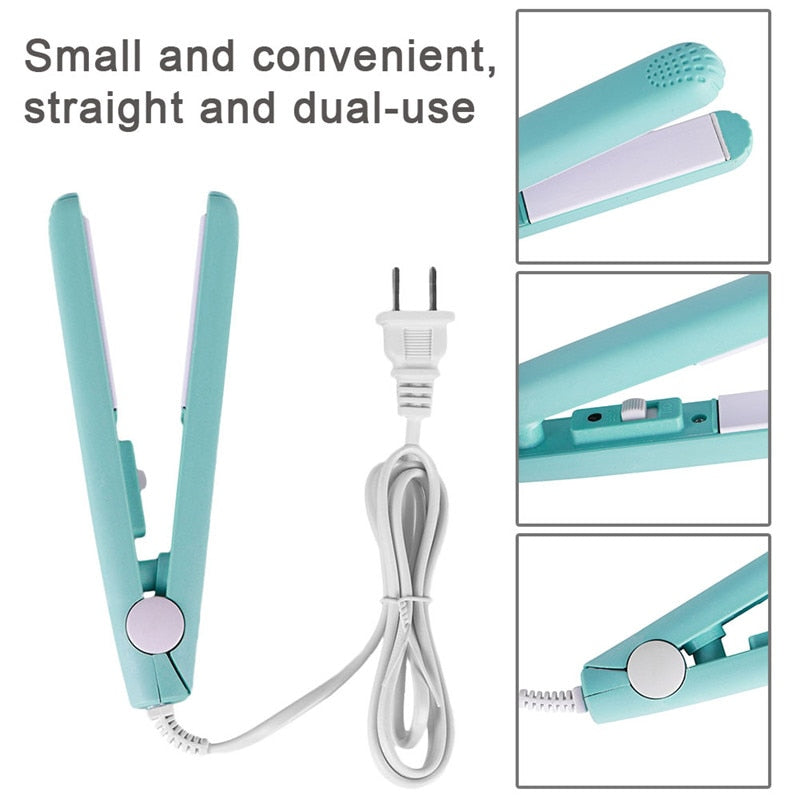 2in1 Hair Straightener Curler Iron