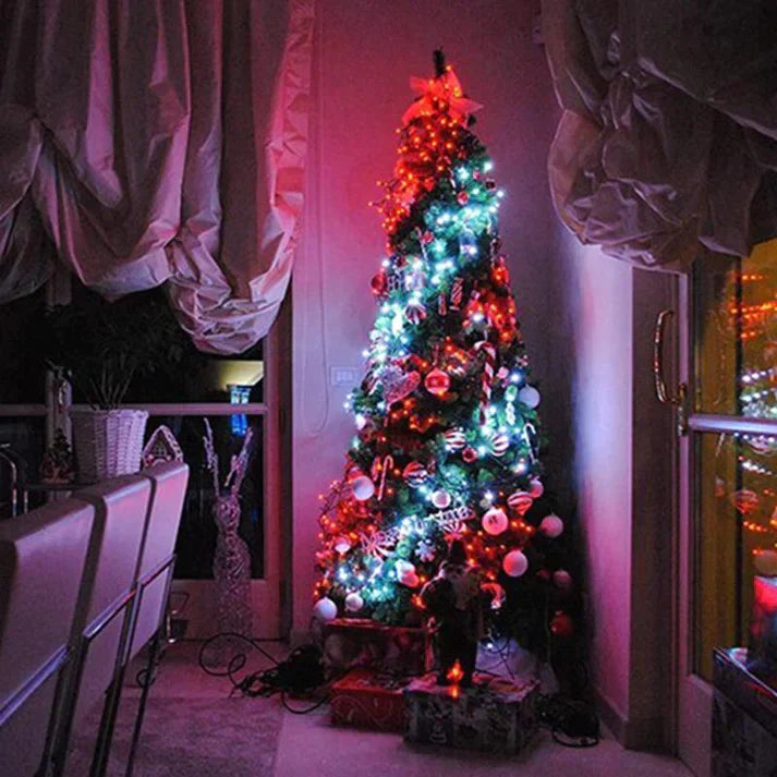 Smart Christmas Tree™ LED Lights with Bluetooth Control 🎄 50% OFF